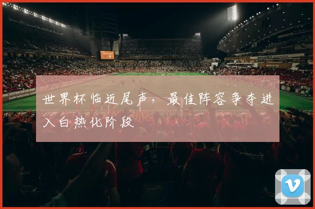 世界杯临近尾声，最佳阵容争夺进入白热化阶段